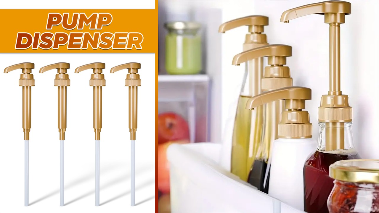 UKPACK Custom Syrup Pumps, Colors, and Printing